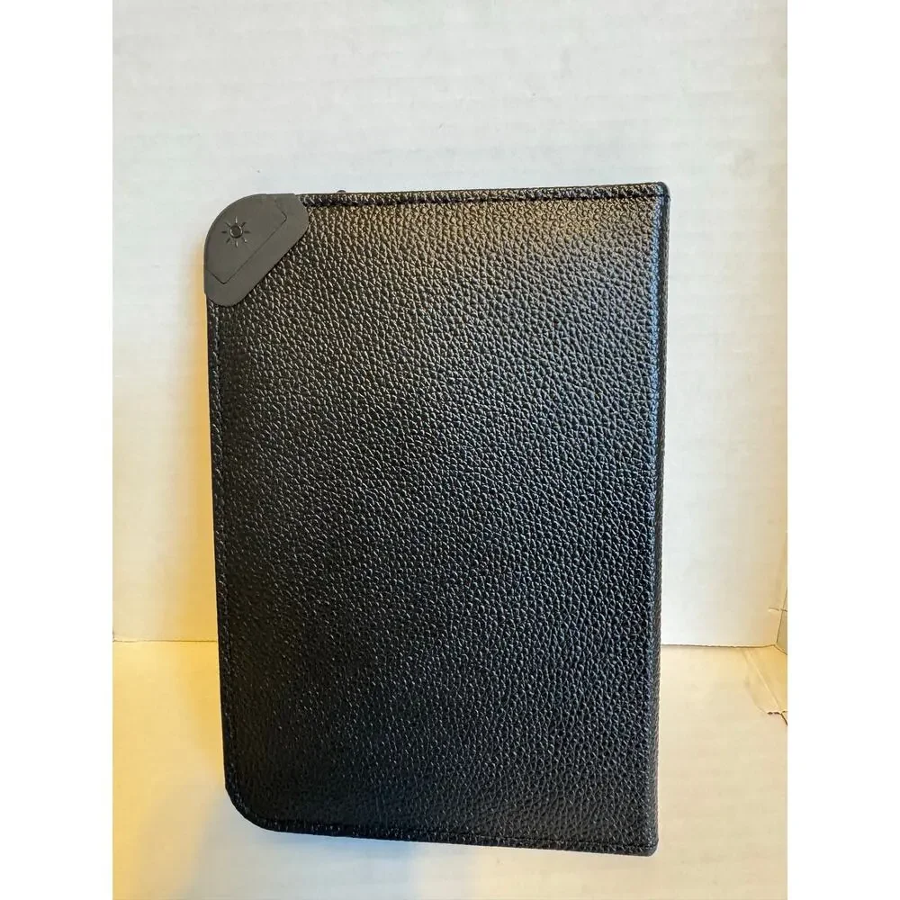 Amazon Kindle Keyboard 3rd Gen Leather Cover Black New Open Box
